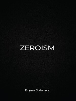 cover image of Zeroism